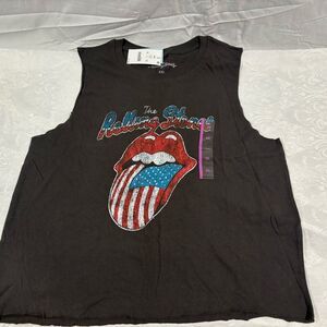 The Rolling Stones Black XXL tank top T-Shirt woman’s NWT